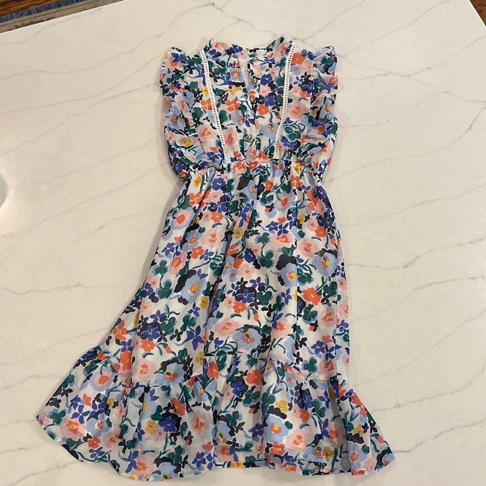 Janie & Jack size 4 girls button dress